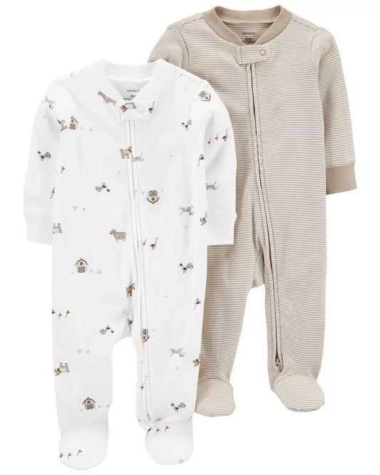 Carter's 2-Pack Zip-Up Sleep & Plays